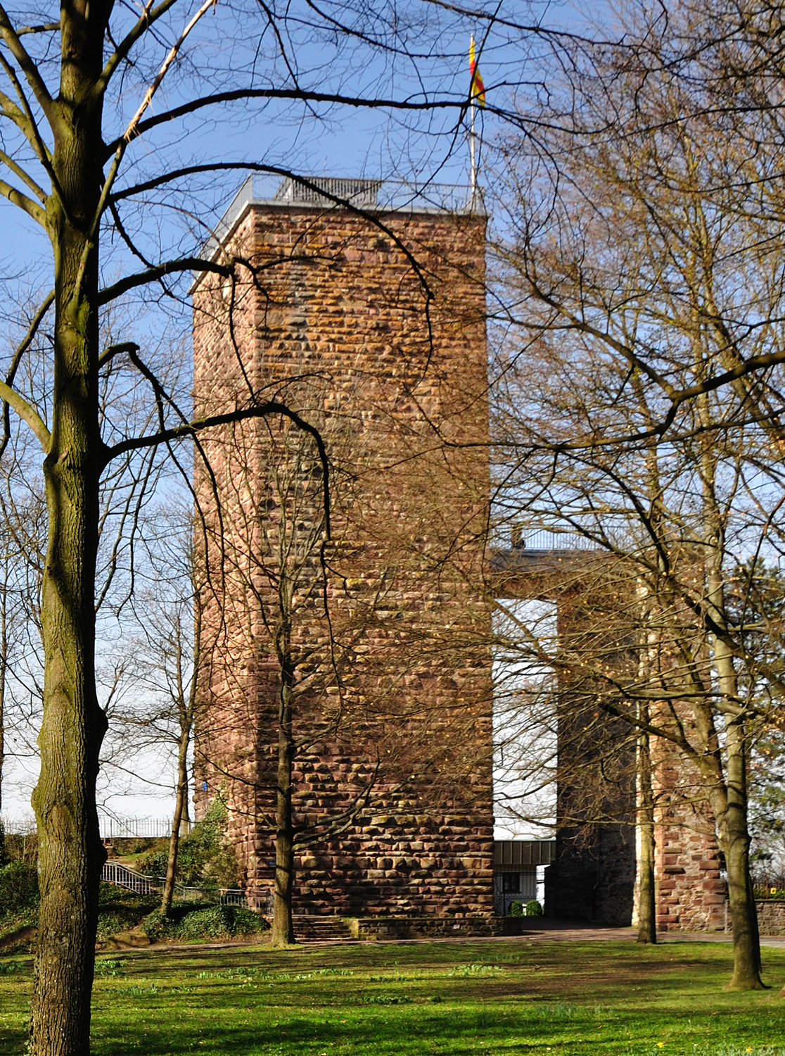 Burg Durlach (Turmberg, Hohenberg) in Karlsruhe-Durlach
