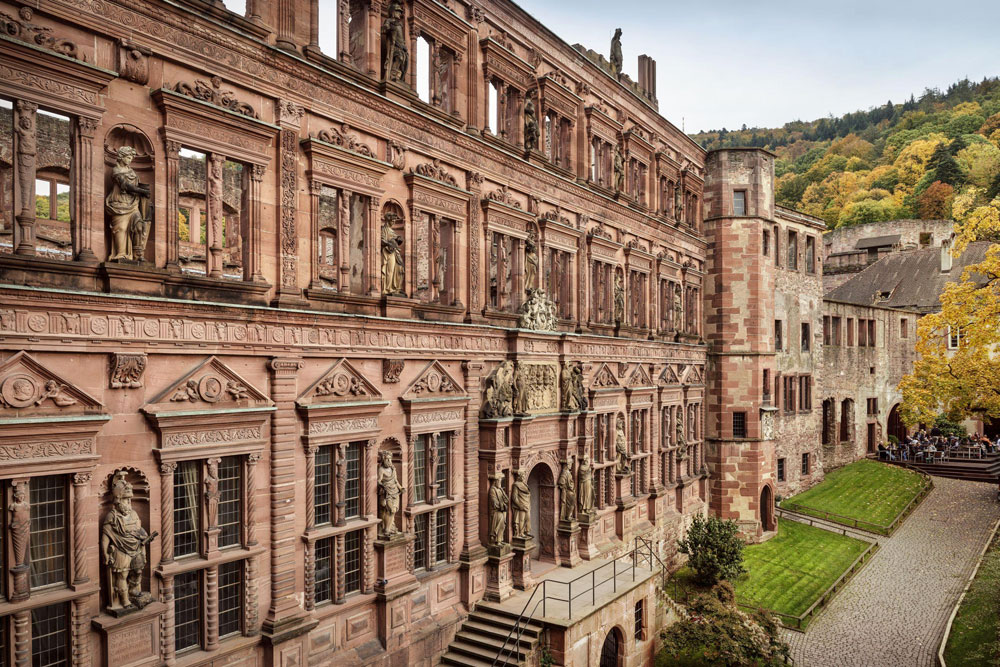 Schloss Heidelberg in Heidelberg