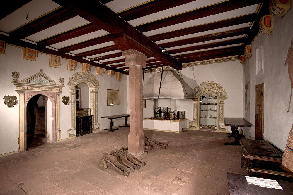 Schloss Zwingenberg (Burg Zwingenberg) im Neckar-Odenwald-Kreis