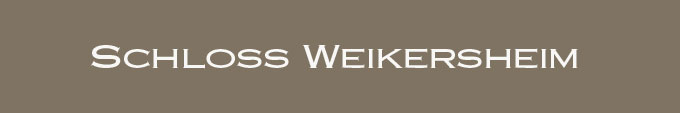 Überschrift Schloss Weikersheim im Main-Tauber-Kreis