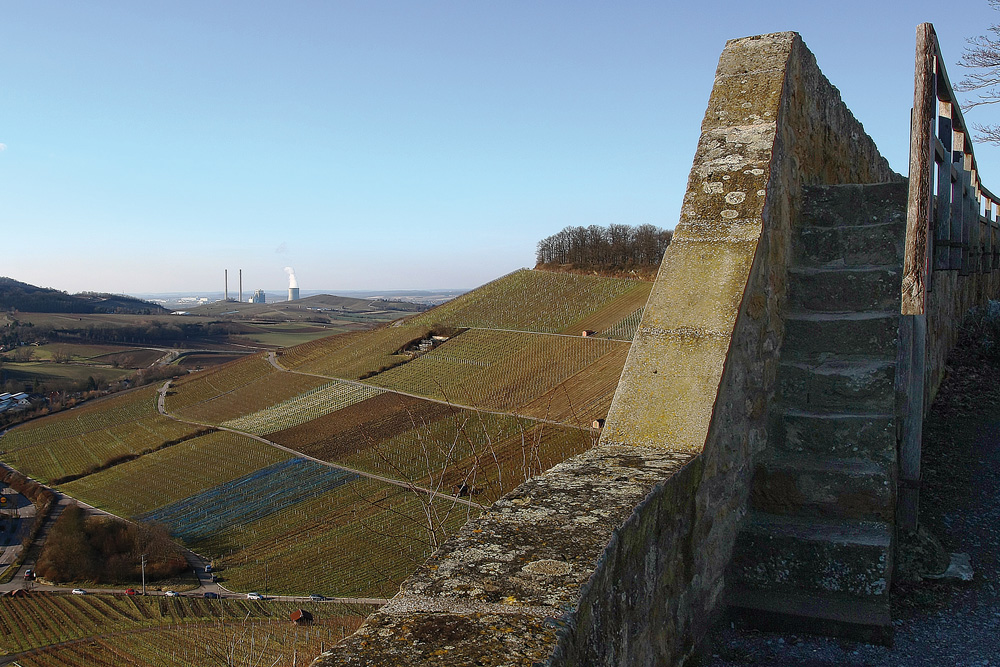 Burgruine Weibertreu (Burg Weinsberg) im Landkreis Heilbronn