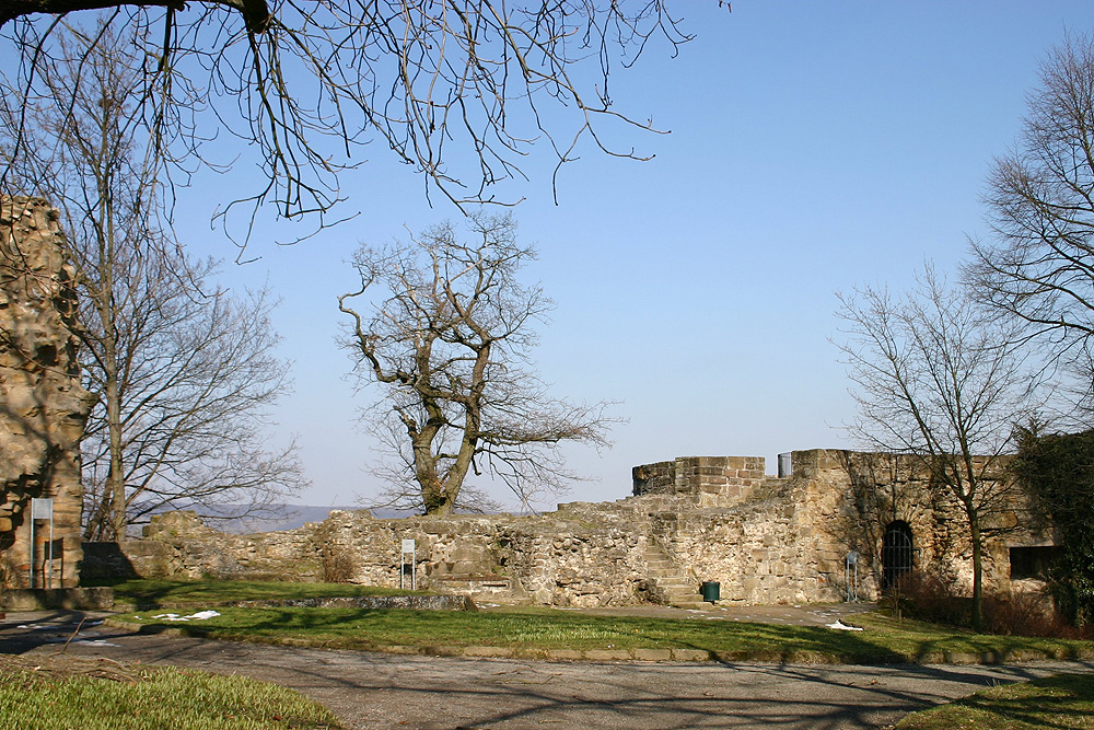 Burgruine Weibertreu (Burg Weinsberg) im Landkreis Heilbronn