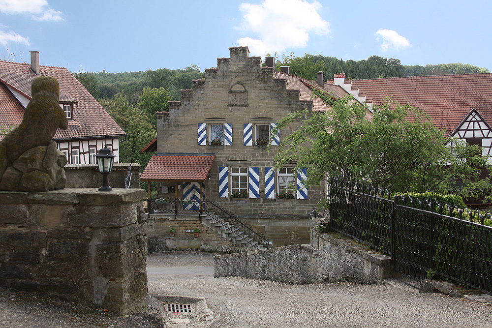 Schloss Aschhausen (Burg Aschhausen) im Hohenlohekreis