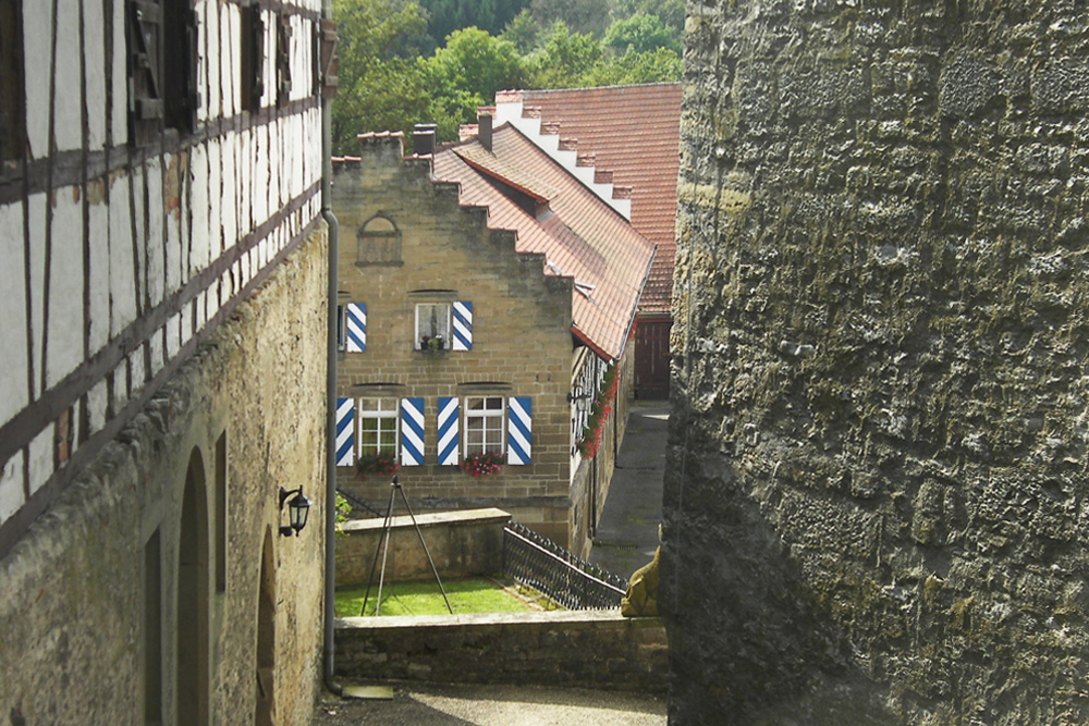 Schloss Aschhausen (Burg Aschhausen) im Hohenlohekreis