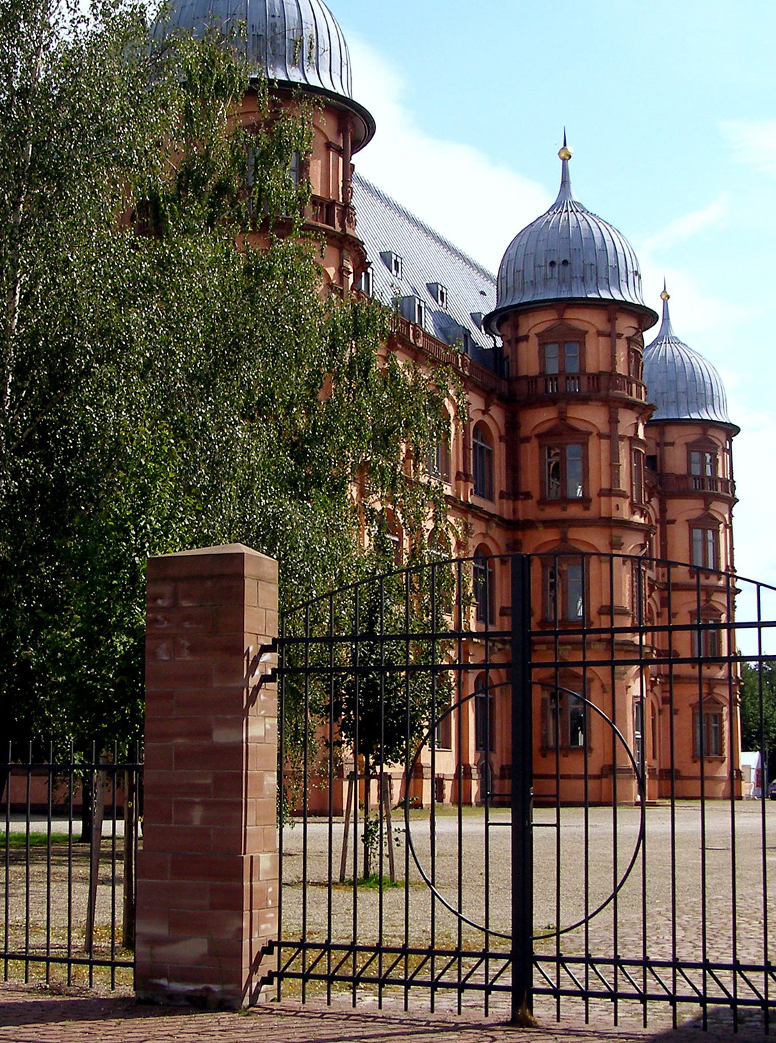 Schloss Gottesaue (Schloss Gottesau) in Karlsruhe