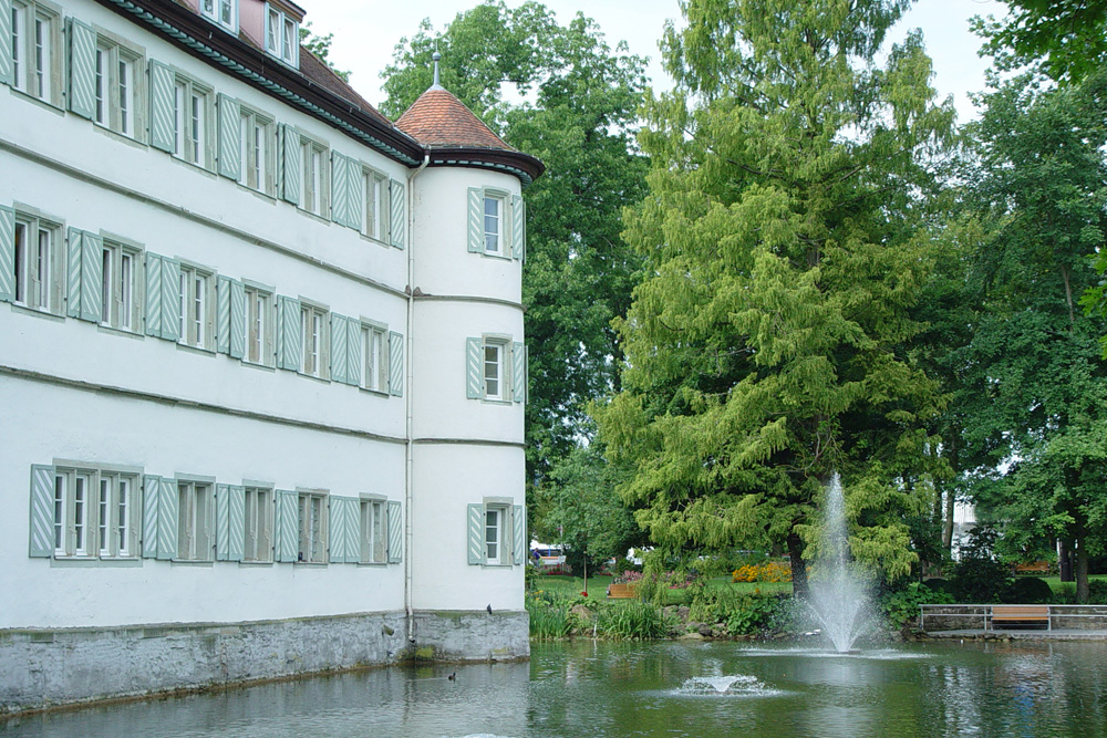 Schloss Rappenau (Bad) (Wasserschloss Rappenau) im Landkreis Heilbronn