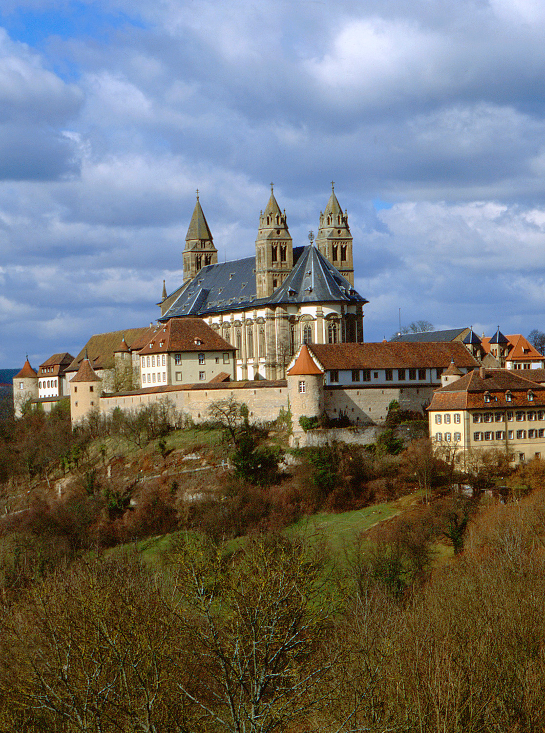 Comburg (Großcomburg, Komburg) im Landkreis Schwäbisch Hall