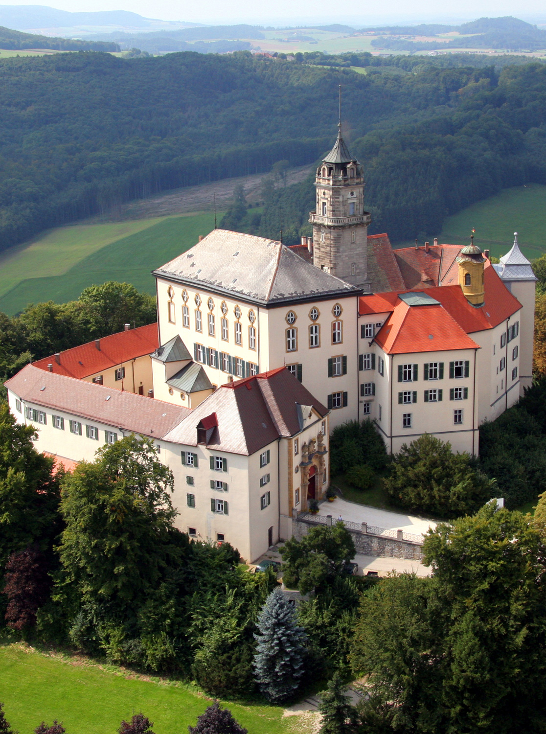 Schloss Baldern (Hohenbaldern) im Ostalbkreis