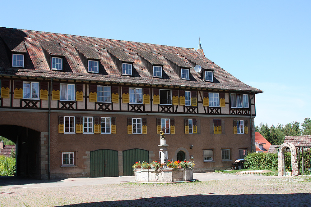 Schloss Obersontheim im Landkreis Schwäbisch Hall