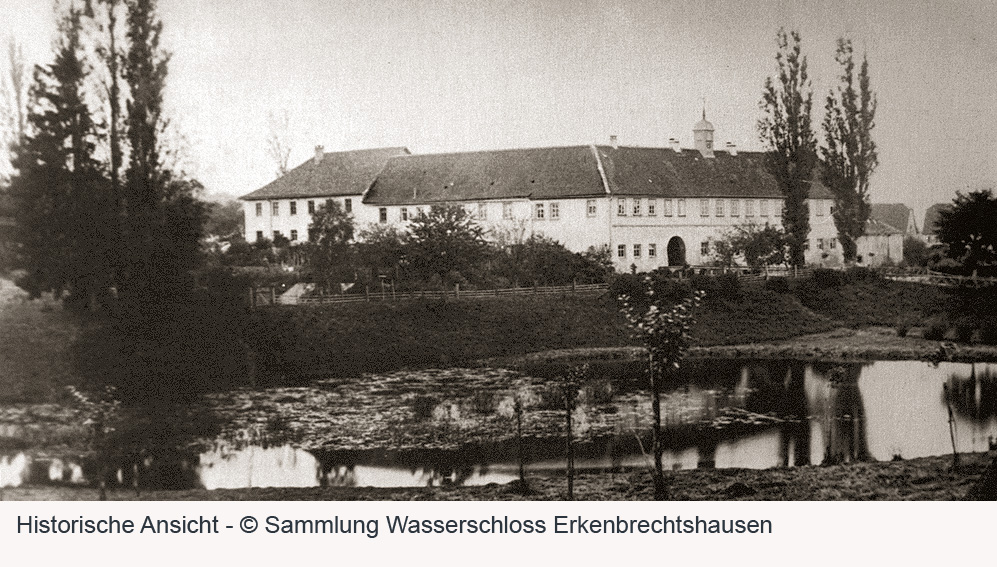 Wasserschloss Erkenbrechtshausen im Landkreis Schwäbisch Hall