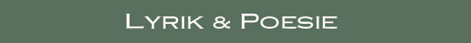 Lyrik & Poesie