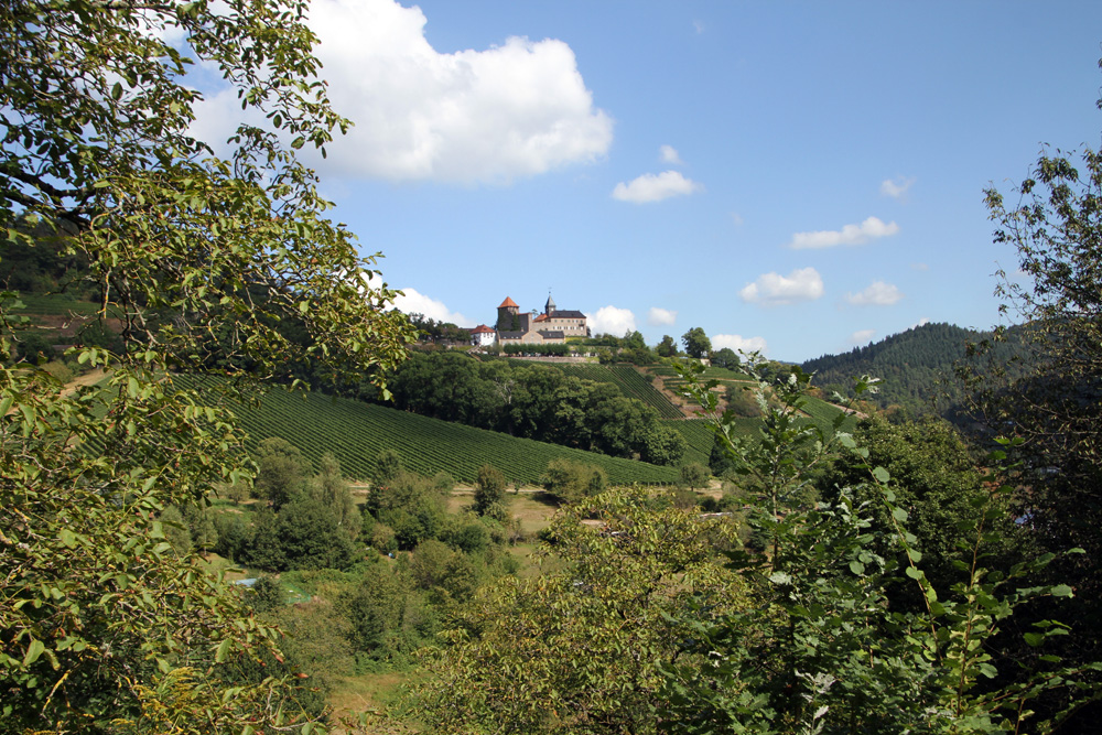 Schloss Eberstein (Neueberstein, Ebersteinschloss) im Landkreis Rastatt