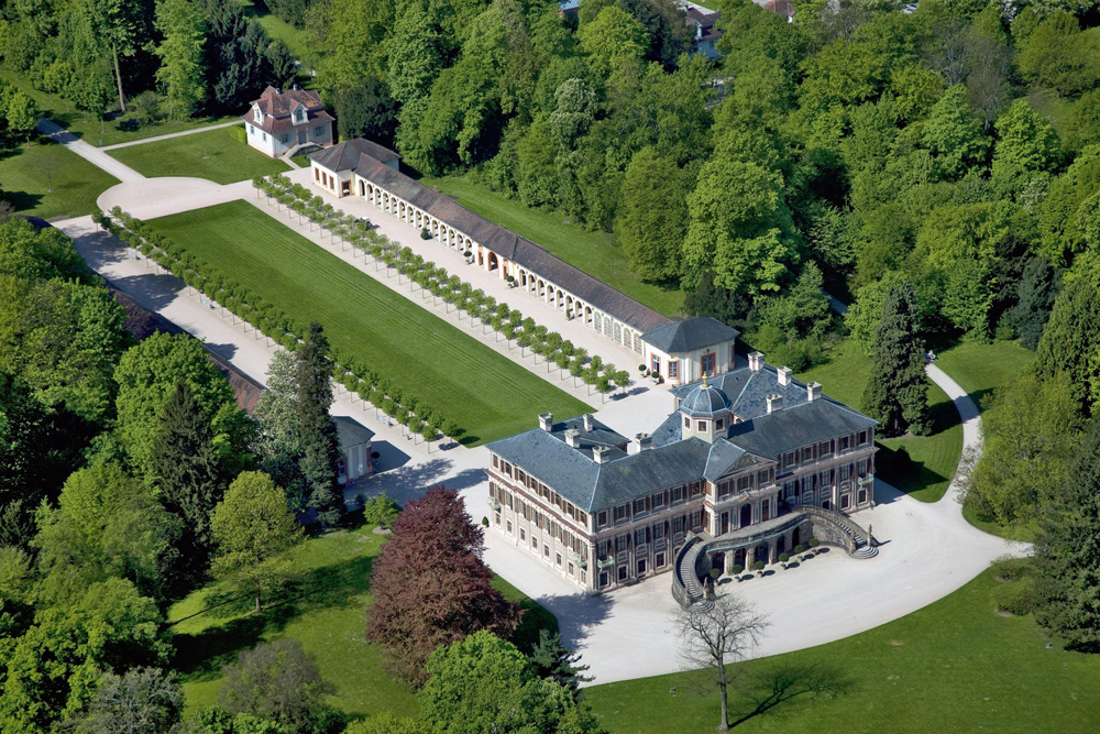 Schloss Favorite (Rastatt) im Landkreis Rastatt