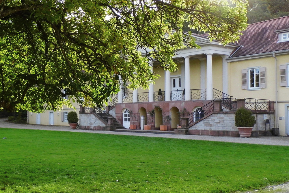 Schloss Rotenfels (Markgräfliches Schlösschen) im Landkreis Rastatt