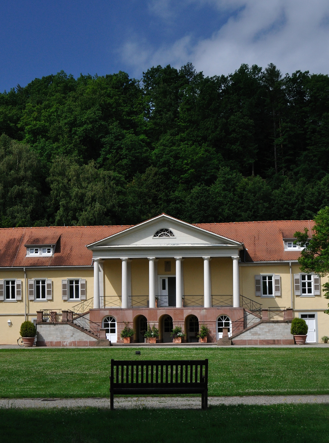 Schloss Rotenfels (Markgräfliches Schlösschen) im Landkreis Rastatt