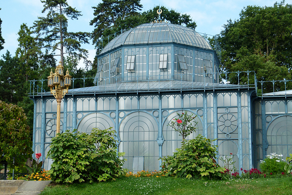 Schloss in der Wilhelma in der Landeshauptstadt Stuttgart