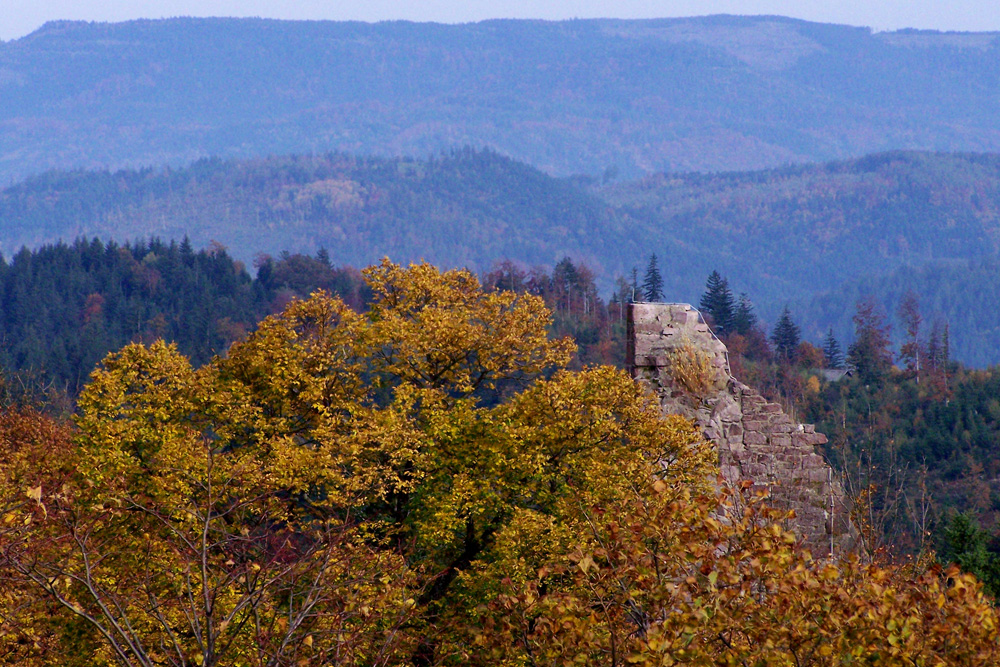 Burgruine Yburg in Baden-Baden