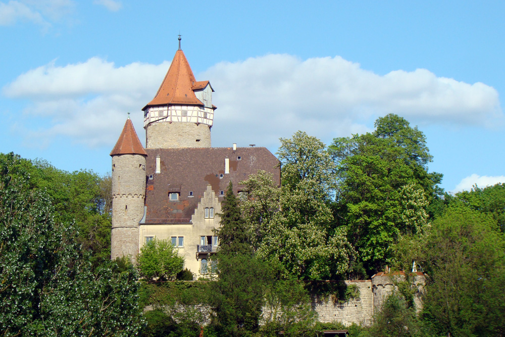 Burg Möckmühl (Götzenburg) im Landkreis Heilbronn