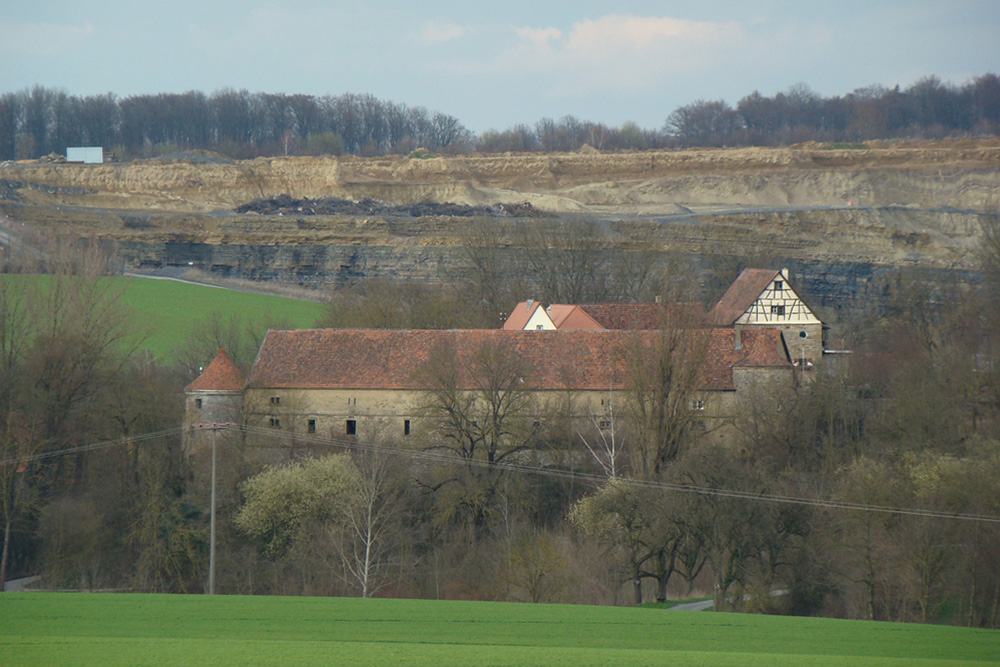 Burg Streichenberg (Streichenberger Hof) im Landkreis Heilbronn