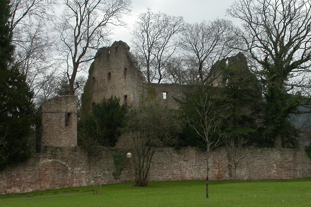 Burgruine Neuenbürg (Hinteres Schloss, Hintere Burg) im Enzkreis