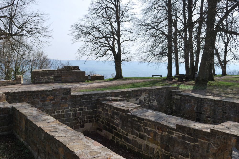 Burgruine Hohenstaufen im Landkreis Göppingen