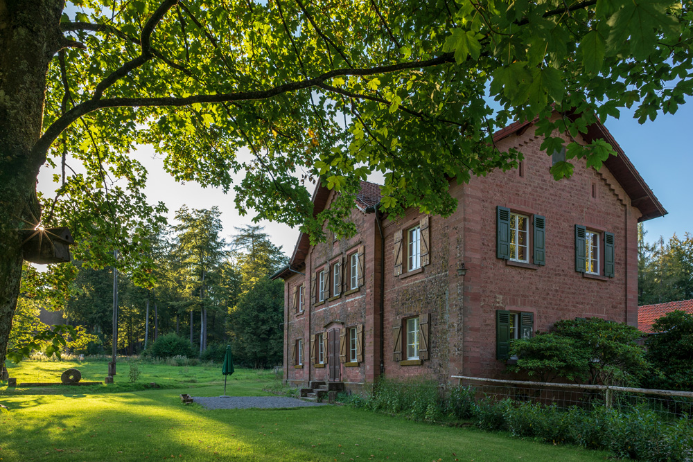 Jagdschloss Wilhelmshöhe (Max-Wilhelmshöhe, Waldbrunn) im Neckar-Odenwald-Kreis