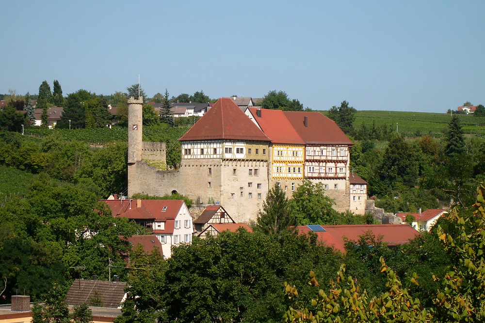 Oberes Schloss Talheim (Obere Burg) im Landkreis Heilbronn