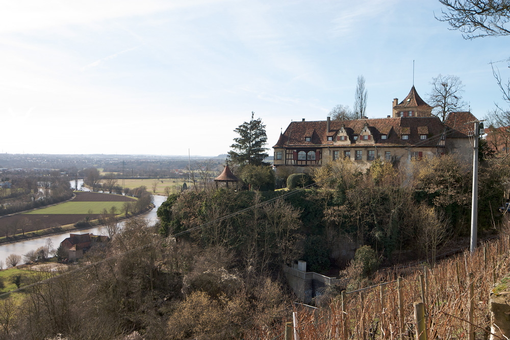 Schloss Kleiningersheim (Jägersburg) im Landkreis Ludwigsburg