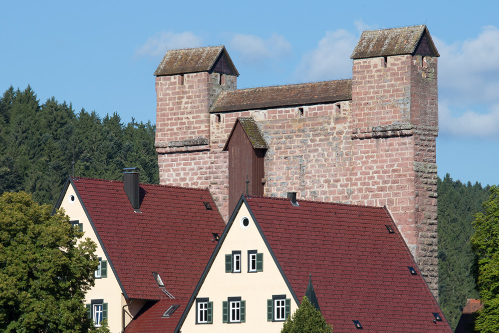 Burg Berneck im Landkreis Calw