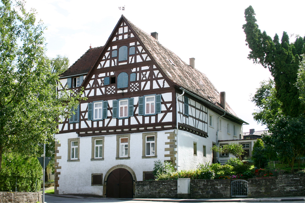 Mittleres Schloss Gemmingen (Rentamt, Pforzheimer Schloss) im Landkreis Heilbronn