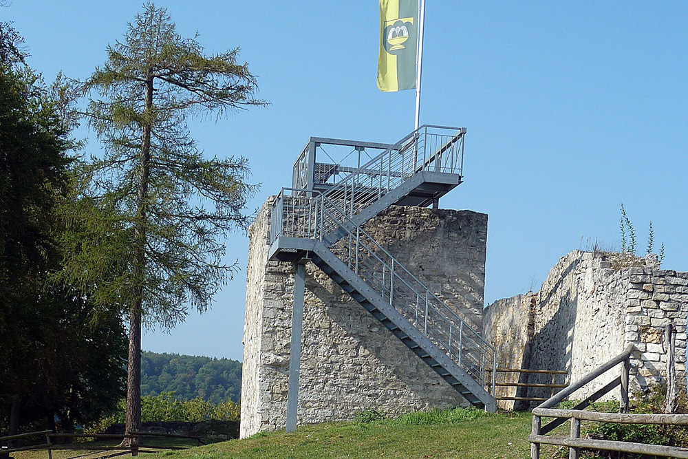 Burgruine Hiltenburg Burgruine Hiltenburg im Landkreis Göppingen