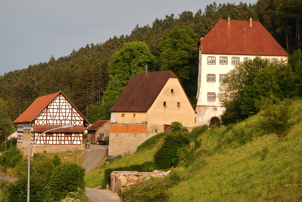 Schloss Unterschwandorf im Landkreis Calw