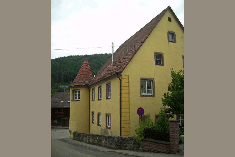 Bubenhof’sches Schloss (Schloss der Herren von Neuneck, Adelssitz in Glatt) im Landkreis Rottweil