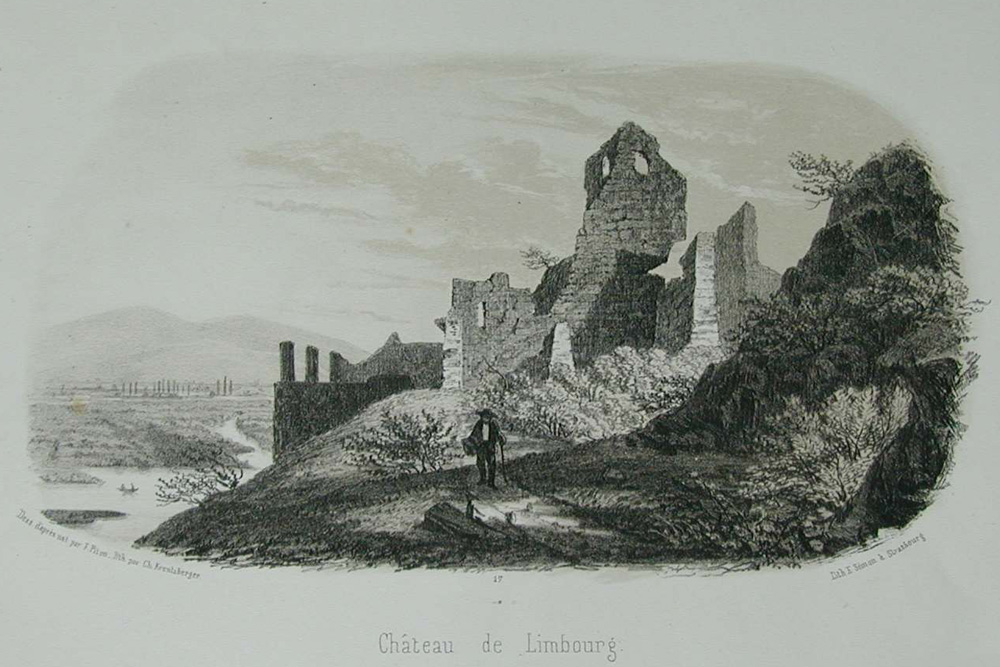 Burg Limburg (Limpurg) im Landkreis Emmendingen