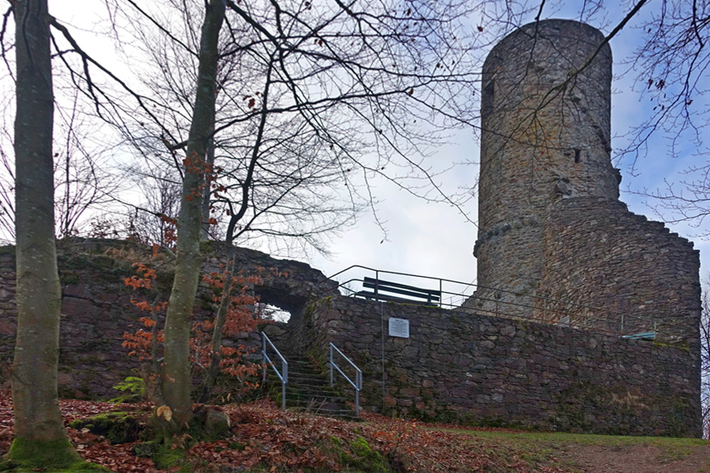 Ruine Bärenfels (Berenfels, Berenvels, Steinegg) im Landkreis Waldshut