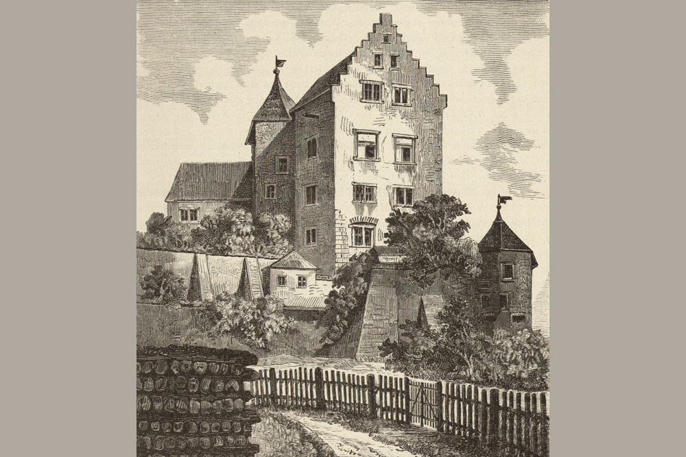 Krenkinger Schloss (Krenkinger Schlössle, Kränkinger Schloss) im Landkreis Konstanz