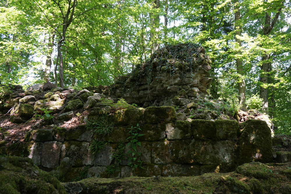 Ruine Turmhölzle im Landkreis Lörrach