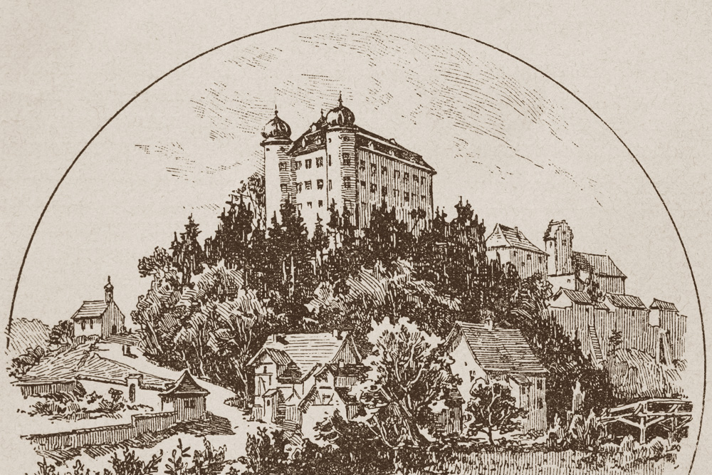 Hinteres Schloss Mühlheim im Landkreis Tuttlingen