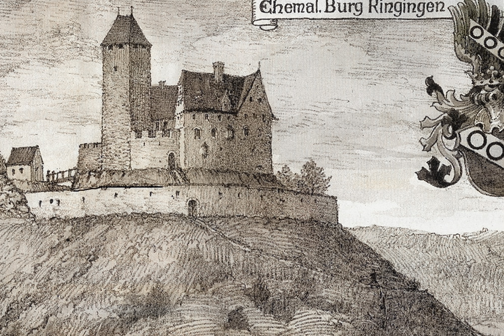 Ruine Hohenringingen im Zollernalbkreis