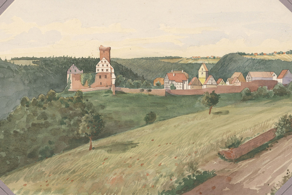 Burgruine Zavelstein im Landkreis Calw