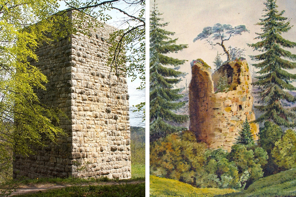 Schalksburg (Württemberg) (Schaltzburg, Schalksberg) im Zollernalbkreis