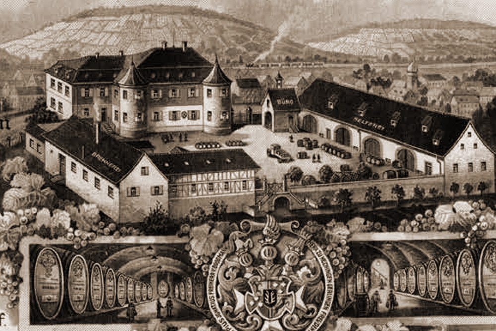 Schloss Affaltrach im Landkreis Heilbronn