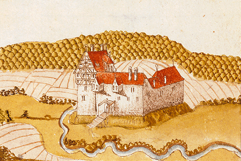 Schloss Ehningen (Oberes Schloss, Breitenschwertsches Schloss) im Landkreis Böblingen