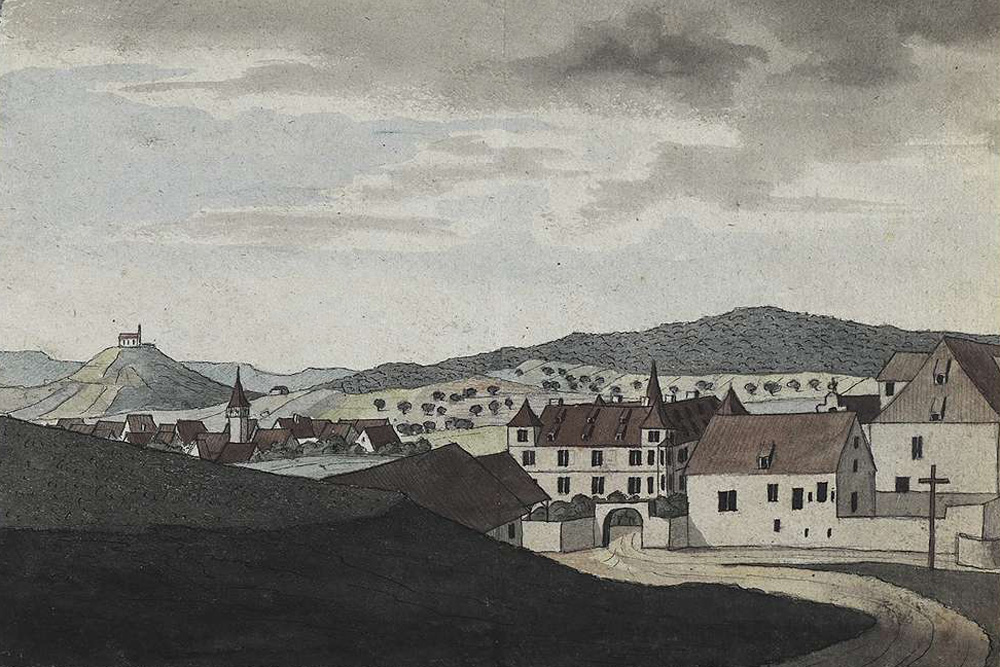 Wasserschloss Poltringen im Landkreis Tübingen