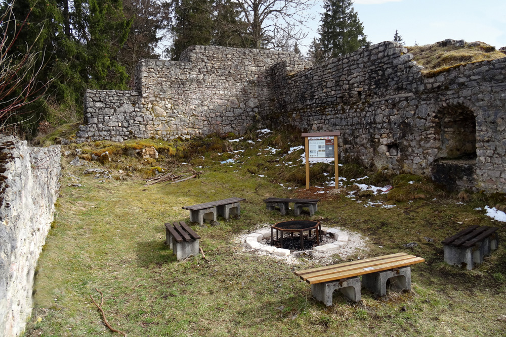 Ruine Baldenstein (Altes Schloss) im Landkreis Sigmaringen