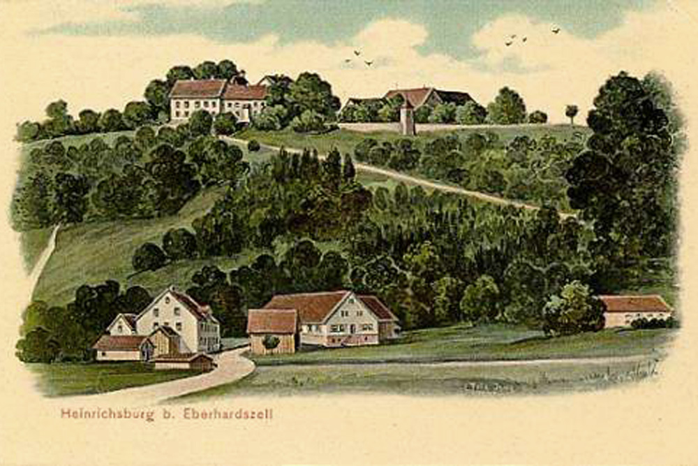 Schloss Heinrichsburg (Herlisberg, Herlinsberg) im Landkreis Biberach