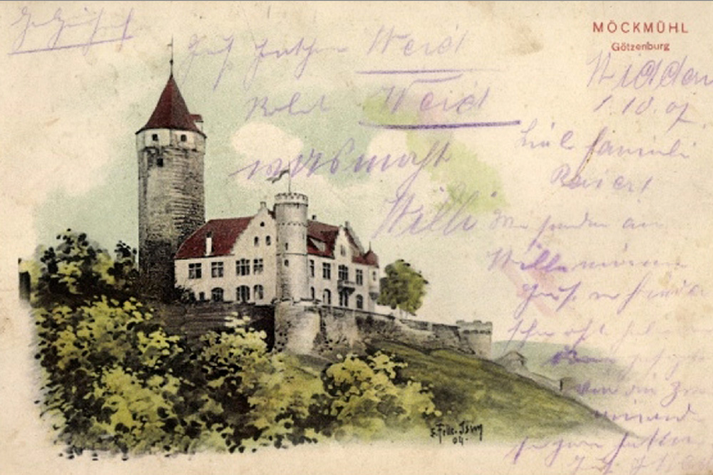 Burg Möckmühl (Götzenburg) im Landkreis Heilbronn