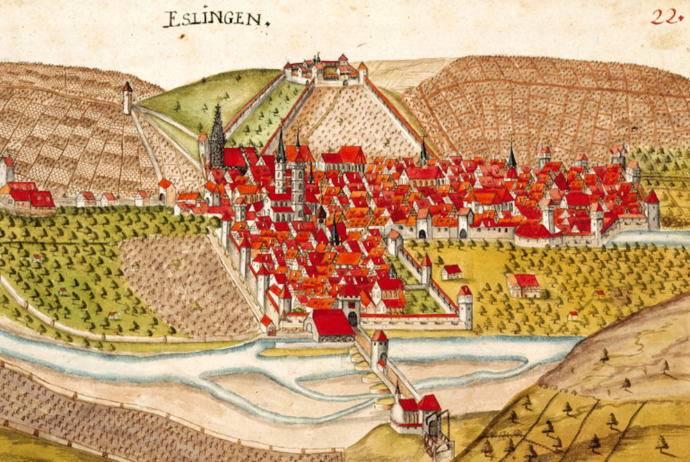 Stadtbefestigung Esslingen im Landkreis Esslingen