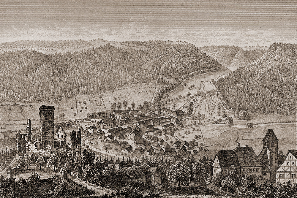 Stadtbefestigung Zavelstein im Landkreis Calw