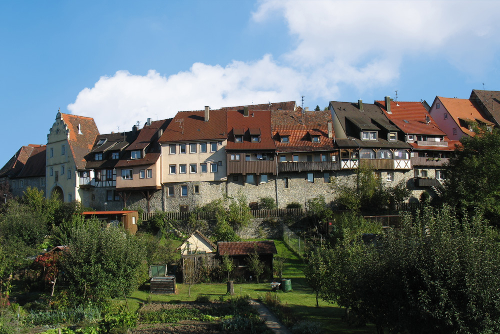 Stadtbefestigung Forchtenberg im Hohenlohekreis